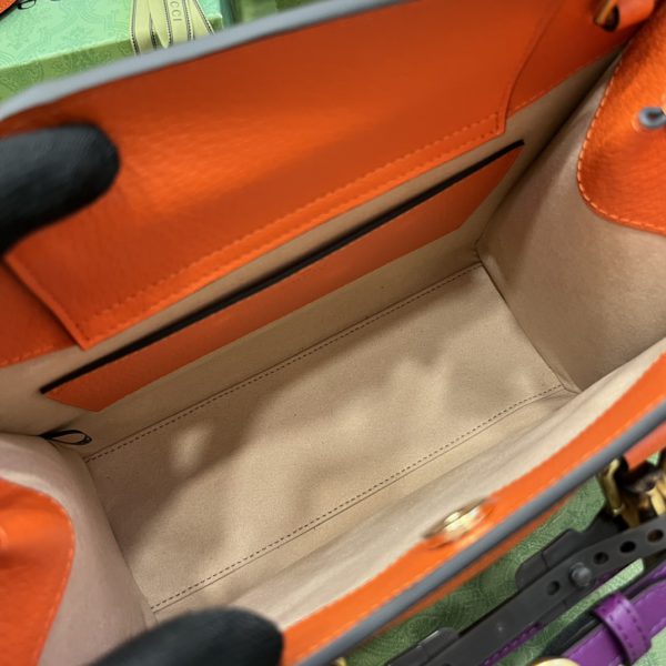 GUCCI Orange Diana Medium Tote Handbag - Image 3