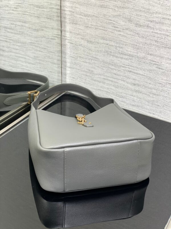 YSL Autumn And Winter Simple Handbag - Gray - Image 5