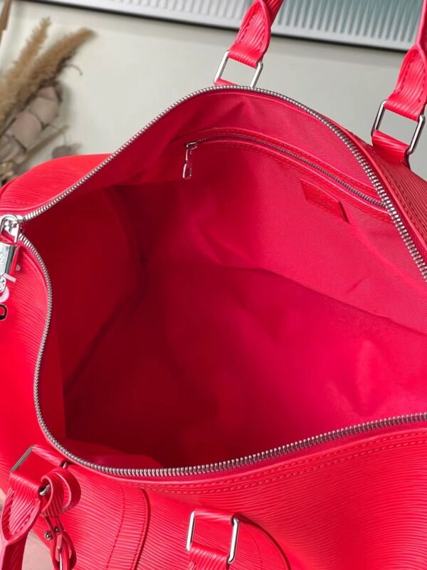 Louis Vuitton  Keepall Bandouliere50 Handbag - Red - Image 2